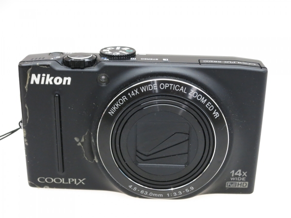 コンパクトデジタルカメラ修理 ニコン COOLPIX S8200 修理モニター