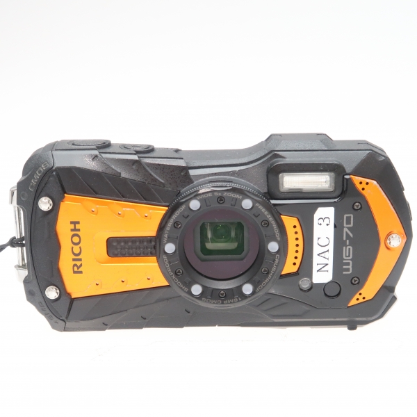 リコーWG-70 リコー、水深14m での水中撮影が可能なコンパクトデジタルカメラ