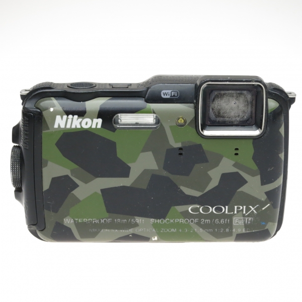 コンパクトデジタルカメラ修理 ニコン COOLPIX AW120 修理モニター