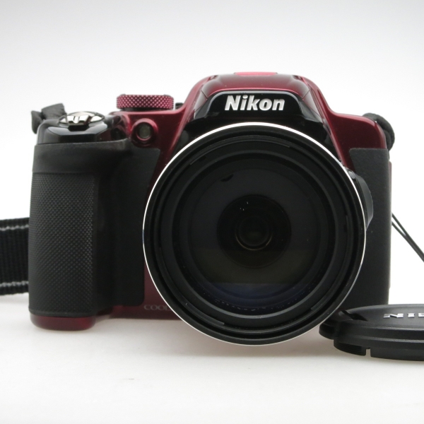 【故障品】Nikon COOLPIX P520 赤 Nikon Coolpix P520 (Red) 18.1-megapixel digital camera with